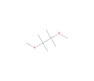 2,3-Dimethoxy-2,3-dimethylbutane (CAS 6091-59-4) - chemical structure image
