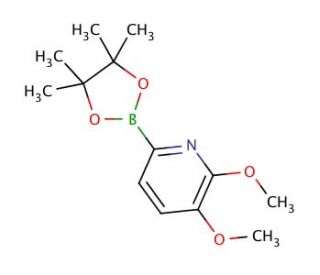 2,3-Dimethoxy-6-(4,4,5,5-tetramethyl-1,3,2-dioxaborolan-2-yl)pyridine - chemical structure image