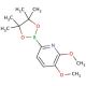 2,3-Dimethoxy-6-(4,4,5,5-tetramethyl-1,3,2-dioxaborolan-2-yl)pyridine - chemical structure image