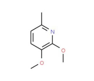 2,3-Dimethoxy-6-methylpyridine (CAS 861019-58-1) - chemical structure image