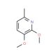 2,3-Dimethoxy-6-methylpyridine (CAS 861019-58-1) - chemical structure image