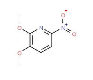 2,3-Dimethoxy-6-nitropyridine (CAS 79491-44-4) - chemical structure image