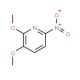 2,3-Dimethoxy-6-nitropyridine (CAS 79491-44-4) - chemical structure image