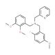 (2,3-Dimethoxy-benzyl)-(2-fluoro-5-methoxy-benzyl)-pyridin-2-ylmethyl-amine - chemical structure image