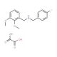 (2,3-Dimethoxy-benzyl)-(4-fluoro-benzyl)-amine oxalate - chemical structure image