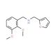 (2,3-Dimethoxy-benzyl)-furan-2-ylmethyl-amine - chemical structure image