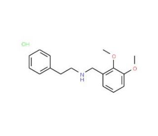 (2,3-Dimethoxy-benzyl)-phenethyl-amine hydrochloride - chemical structure image
