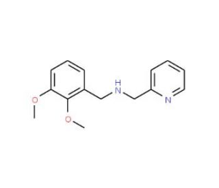 (2,3-Dimethoxy-benzyl)-pyridin-2-ylmethyl-amine - chemical structure image