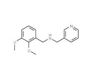 (2,3-Dimethoxy-benzyl)-pyridin-3-ylmethyl-amine (CAS 355383-37-8) - chemical structure image