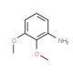 2,3-Dimethoxy-phenylamine (CAS 6299-67-8) - chemical structure image
