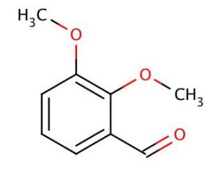 2,3-Dimethoxybenzaldehyde (CAS 86-51-1) - chemical structure image