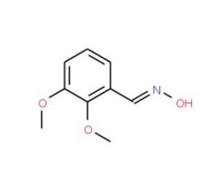 2,3-Dimethoxybenzaldoxime (CAS 5470-95-1) - chemical structure image