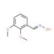 2,3-Dimethoxybenzaldoxime (CAS 5470-95-1) - chemical structure image