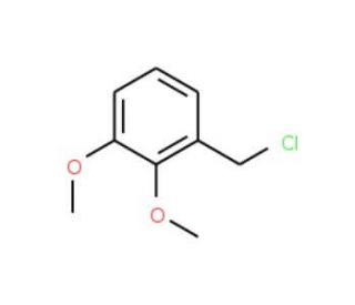 2,3-Dimethoxybenzyl chloride (CAS 3893-01-4) - chemical structure image