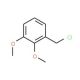 2,3-Dimethoxybenzyl chloride (CAS 3893-01-4) - chemical structure image