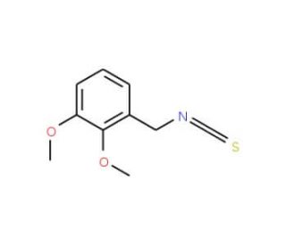 2,3-Dimethoxybenzyl isothiocyanate (CAS 34964-55-1) - chemical structure image