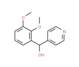 (2,3-Dimethoxyphenyl)(4-pyridinyl)methanol - chemical structure image