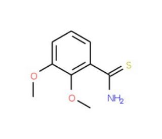 2,3-Dimethoxythiobenzamide (CAS 145736-64-7) - chemical structure image