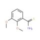 2,3-Dimethoxythiobenzamide (CAS 145736-64-7) - chemical structure image