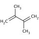 2,3-Dimethyl-1,3-butadiene (CAS 513-81-5) - chemical structure image