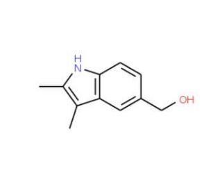 (2,3-Dimethyl-1H-indol-5-yl)methanol - chemical structure image