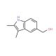 (2,3-Dimethyl-1H-indol-5-yl)methanol - chemical structure image