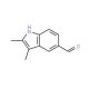 2,3-Dimethyl-1H-indole-5-carbaldehyde (CAS 66258-21-7) - chemical structure image