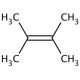 2,3-Dimethyl-2-butene 的分子结构, CAS编号: 563-79-1 2,3-Dimethyl-2-butene (CAS 563-79-1) - chemical structure image