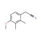 2,3-Dimethyl-4-methoxyphenylacetonitrile (CAS 206559-60-6) - chemical structure image