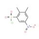 2,3-dimethyl-5-nitrobenzenesulfonyl chloride (CAS 68631-04-9) - chemical structure image
