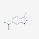2,3-dimethyl-6-nitro-2H-indazole (CAS 444731-73-1) - chemical structure image