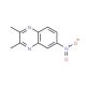 2,3-Dimethyl-6-nitroquinoxaline (CAS 2942-03-2) - chemical structure image