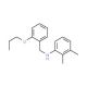 2,3-Dimethyl-N-(2-propoxybenzyl)aniline - chemical structure image