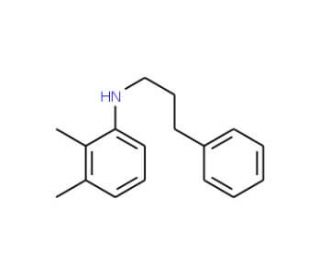 2,3-Dimethyl-N-(3-phenylpropyl)aniline - chemical structure image