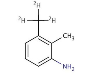 2,3-Dimethylaniline-d3 (CAS 87-59-2 (unlabeled)) - chemical structure image