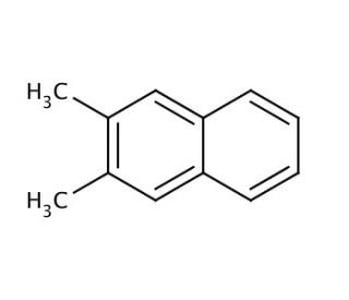 2,3-Dimethylnaphthalene (CAS 581-40-8) - chemical structure image