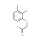 (2,3-dimethylphenoxy)acetyl chloride - chemical structure image