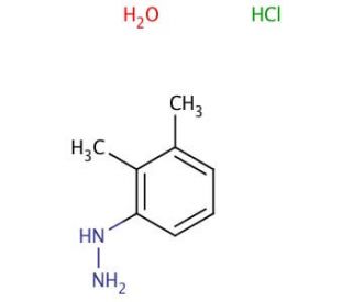 2,3-Dimethylphenylhydrazine hydrochloride (CAS 123333-92-6) - chemical structure image