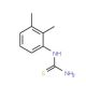 2,3-Dimethylphenylthiourea (CAS 55752-58-4) - chemical structure image