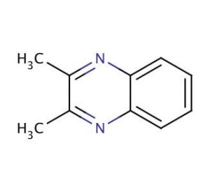 2,3-Dimethylquinoxaline (CAS 2379-55-7) - chemical structure image