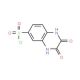 2,3-dioxo-1,2,3,4-tetrahydroquinoxaline-6-sulfonyl chloride (CAS 952-10-3) - chemical structure image