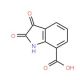 2,3-dioxoindoline-7-carboxylic acid (CAS 25128-35-2) - chemical structure image