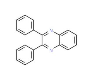 2,3-Diphenylquinoxaline (CAS 1684-14-6) - chemical structure image