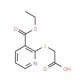2-{[3-(ethoxycarbonyl)pyridin-2-yl]sulfanyl}acetic acid (CAS 697265-62-6) - chemical structure image