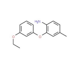 2-(3-Ethoxyphenoxy)-4-methylaniline - chemical structure image