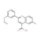 2-(3-Ethoxyphenyl)-6-methylquinoline-4-carboxylic acid - chemical structure image