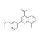 2-(3-ethoxyphenyl)-8-methylquinoline-4-carbonyl chloride - chemical structure image