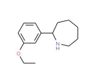 2-(3-Ethoxyphenyl)azepane - chemical structure image