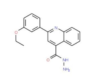 2-(3-Ethoxyphenyl)quinoline-4-carbohydrazide - chemical structure image