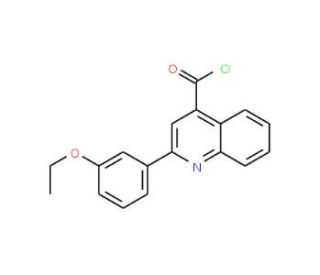 2-(3-ethoxyphenyl)quinoline-4-carbonyl chloride - chemical structure image